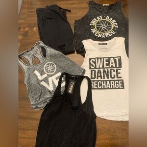 Torque Spin Fitness The Torque Movement Bundle Tank Tops Sweatpants Medium